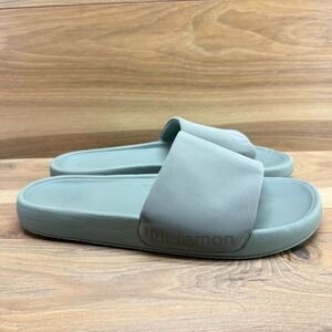 Lululemon Restfeel Slide Mens 9 Green Bay Leaf Comfort